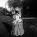 Masked_Fairy_Godmother_outside_315_Kenwood_Avenue_Syracuse,_New_York_October_1953